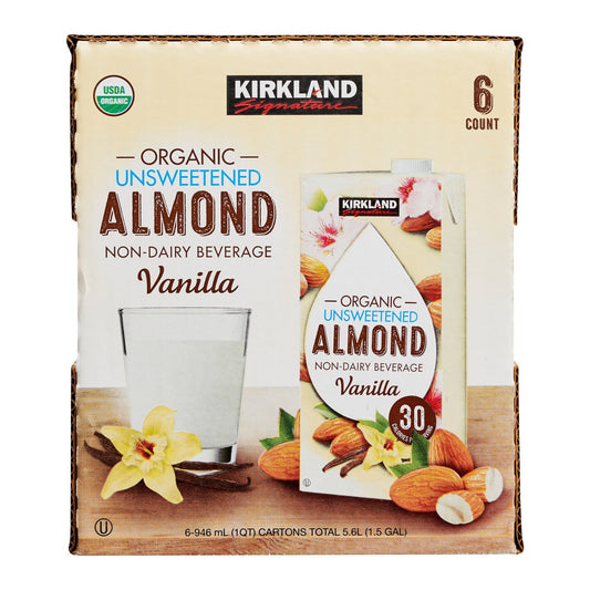 Kirkland Signature Organic Almond Vanilla
