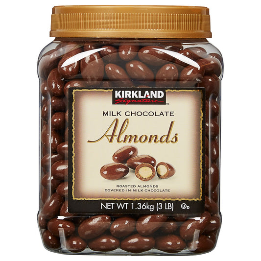 Kirkland Signature Milk Chocolate Almonds 3lb