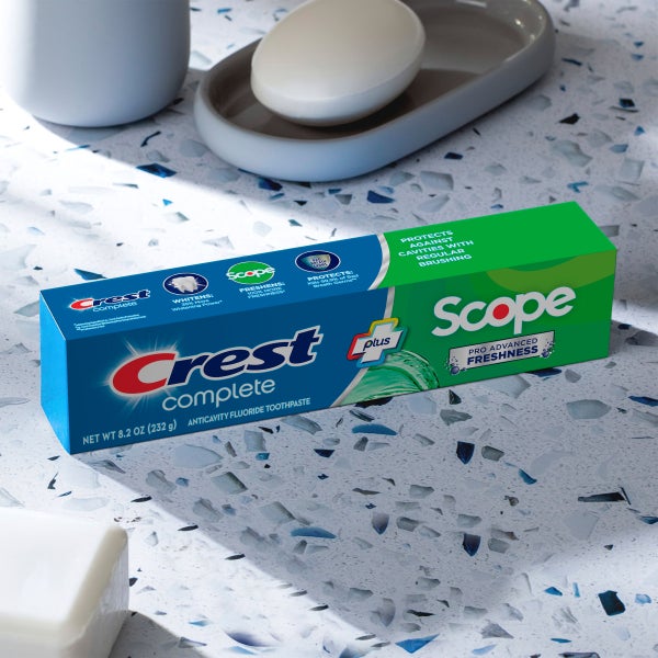 Crest Complete + Scope Toothpaste