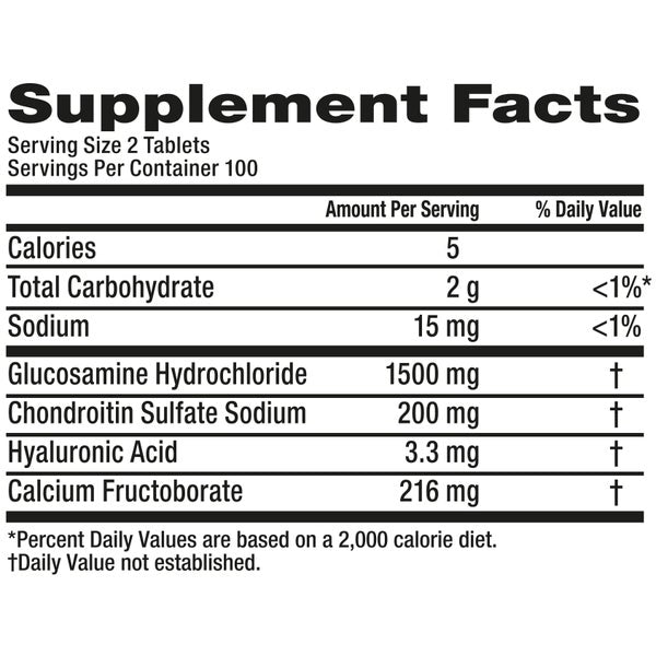 Joint Supplement 200 Tablets