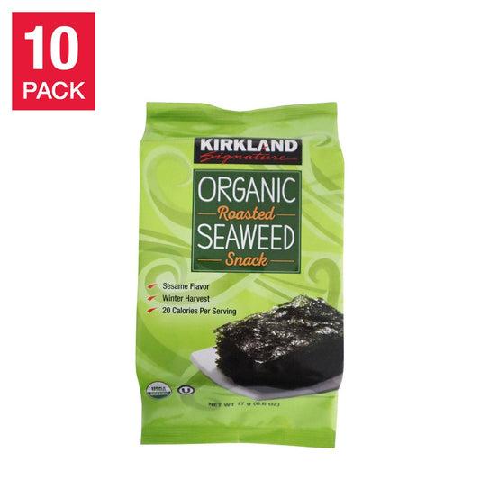 Kirkland Signature Organic Roasted Seaweed