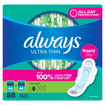 Always Ultra Thin Advanced Long Pads
