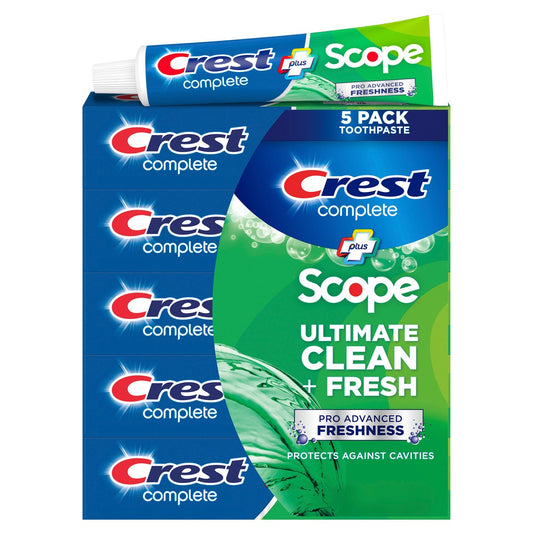 Crest Complete + Scope Toothpaste