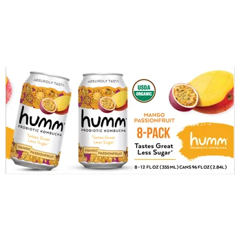 Humm Organic Mango Passionfruit Kombucha