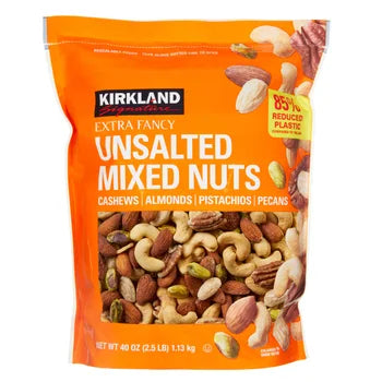 Kirkland Signature Unsalted Mixed Nuts