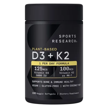 Plant Based Vitamin D3 + K2