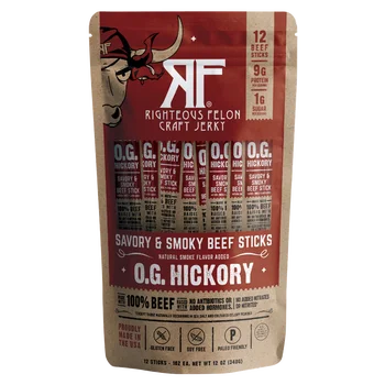 Righteous Felon Hickory Beef Stick