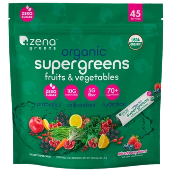 Zena Greens Organic Supergreens Mixed Berry