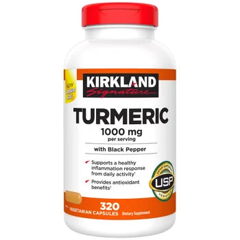 Kirkland Signature Turmeric 1000mg Capsules