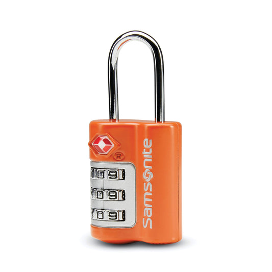 3 DIAL COMBO LOCK ORANGE TIGER