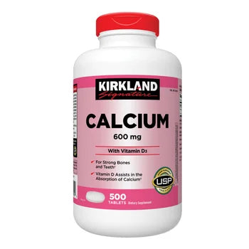 Kirkland Calcium 600mg with Vitamin D3