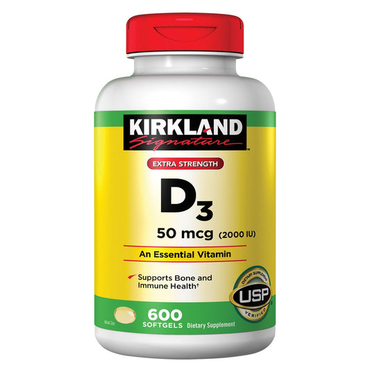 Vitamin D3 600 Softgels