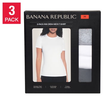 Ribbed Crew Neck