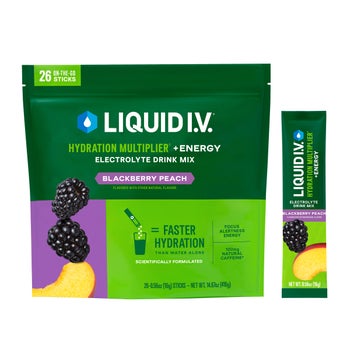 Liquid I.V. Energy Multiplier Blackberry Peach