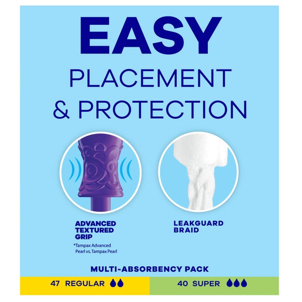 Tampax Pearl Advanced 8Hr Protection