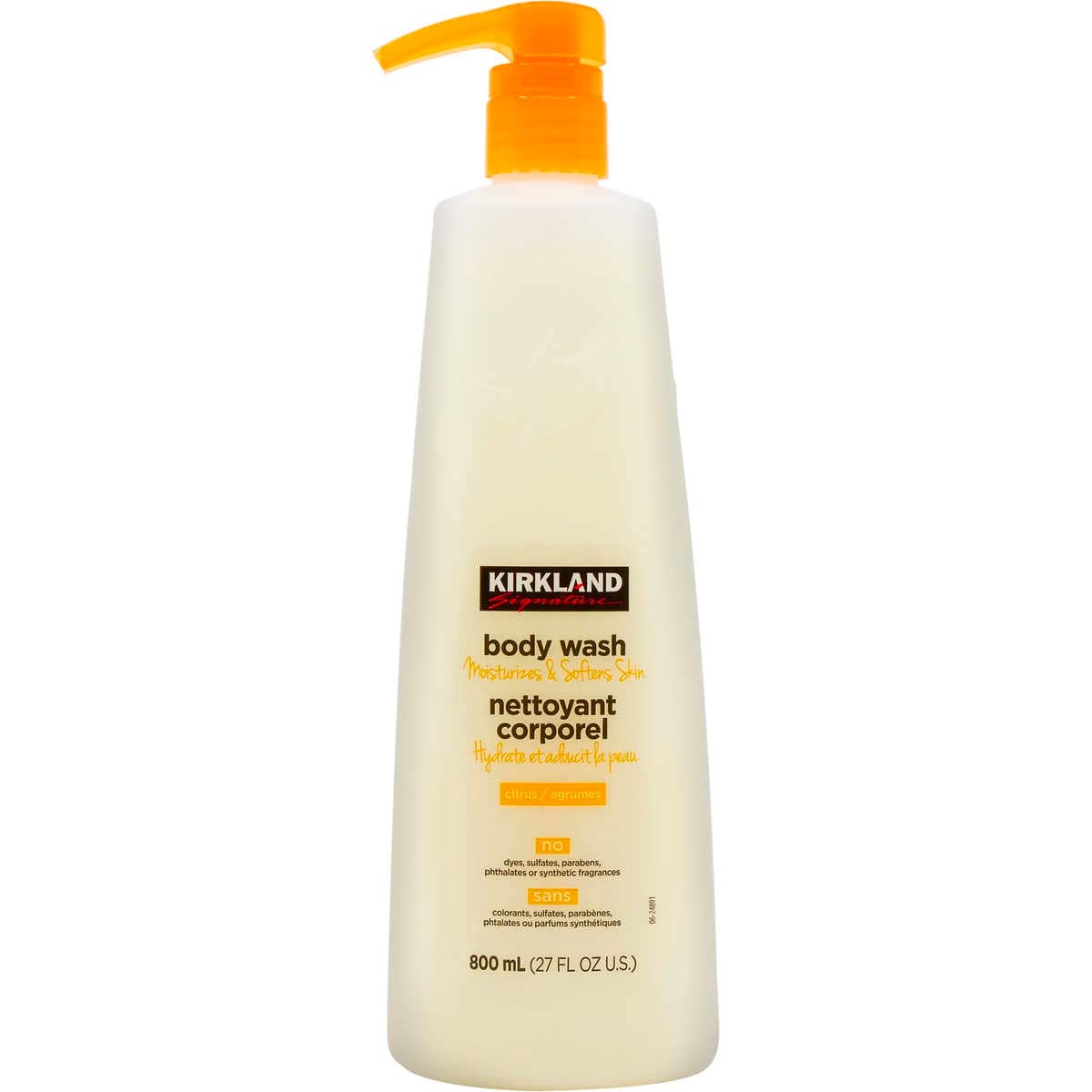 Kirkland Signature Natural Citrus Body Wash