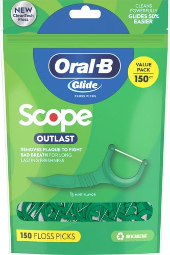 Oral-B Glide with Scope Outlast Mint Dental Floss