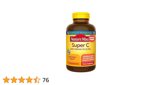 Generic Nature Vitamin C Tablets
