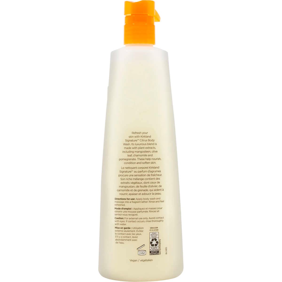 Kirkland Signature Natural Citrus Body Wash
