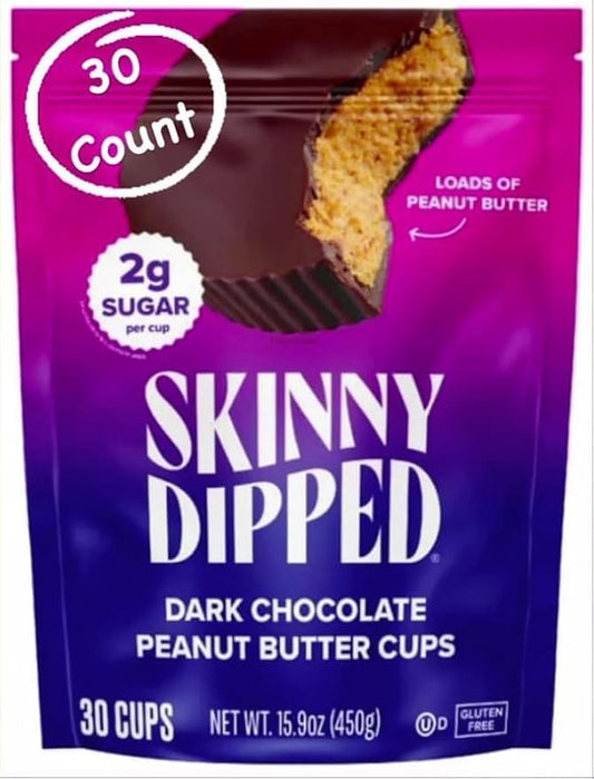 Skinny Dipped Dark Chocolate Cups