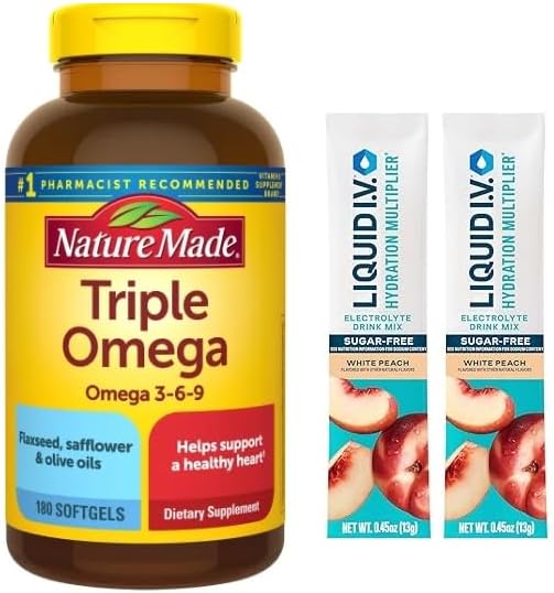 Nature Made Triple Omega 3-6-9 Softgels - Heart Health Boost