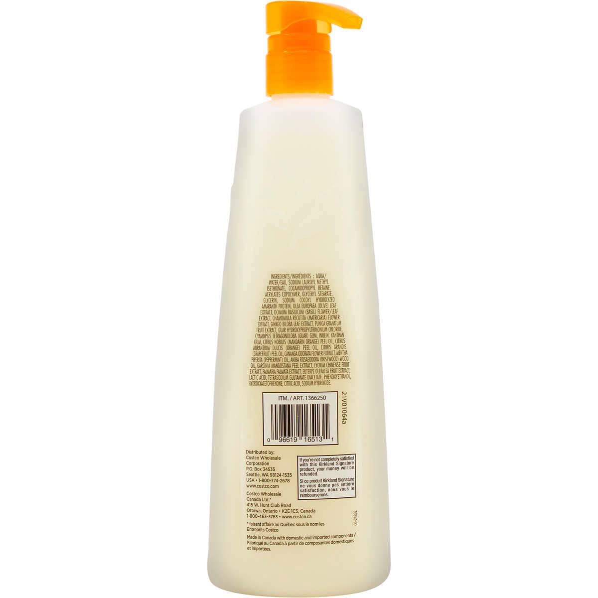 Kirkland Signature Natural Citrus Body Wash
