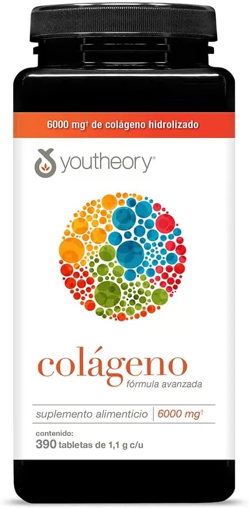 Youtheory Collagen Plus Biotin 390 Tablets