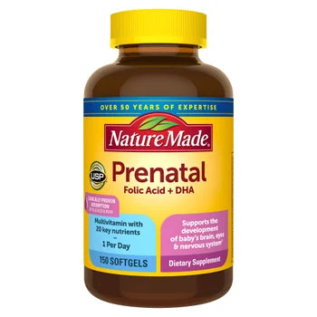 Prenatal Folic Acid + DHA Softgels