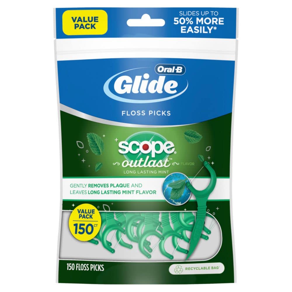 Oral-B Glide with Scope Outlast Mint Dental Floss