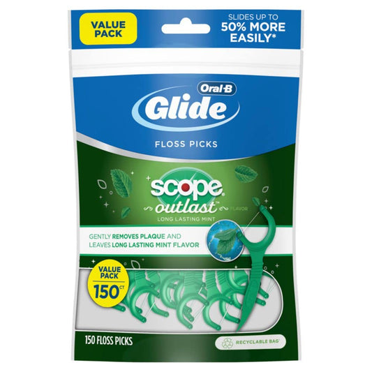 Oral-B Glide with Scope Outlast Mint Dental Floss