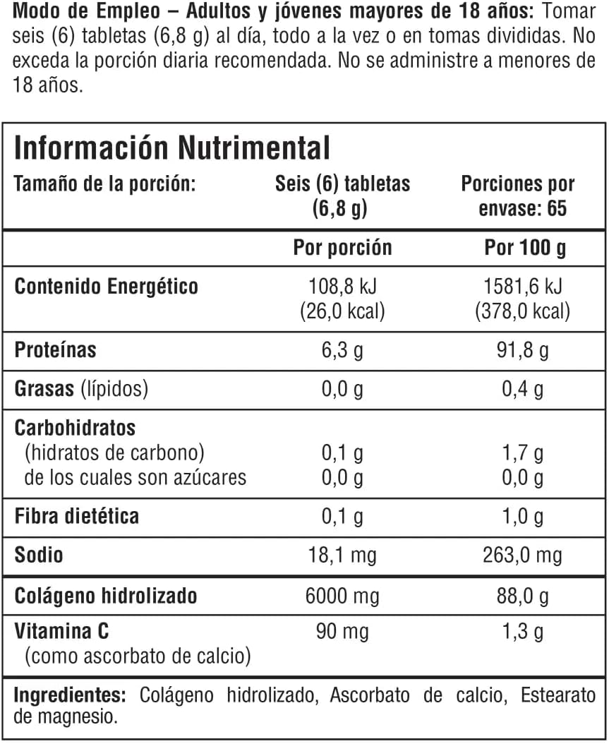 Youtheory Collagen Plus Biotin 390 Tablets