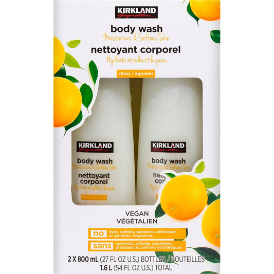 Kirkland Signature Natural Citrus Body Wash