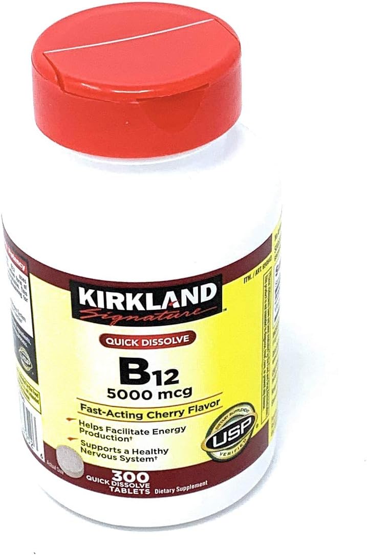 Quick Dissolve B12 5000mcg Tablets