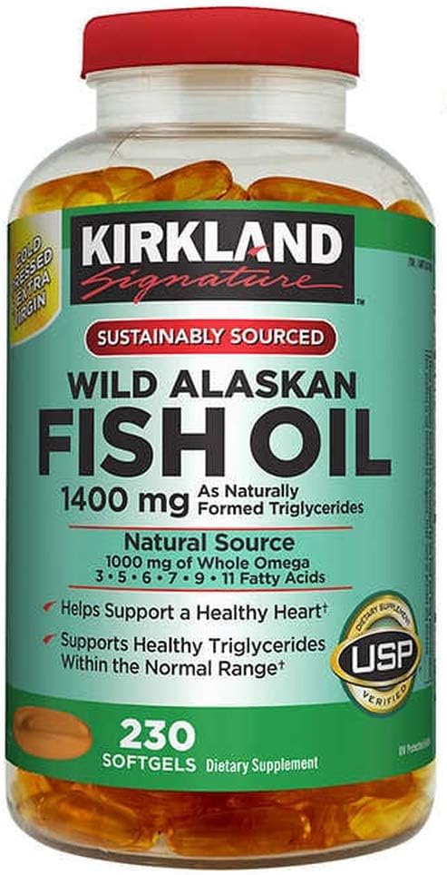 Wild Alaskan Fish Oil Softgels