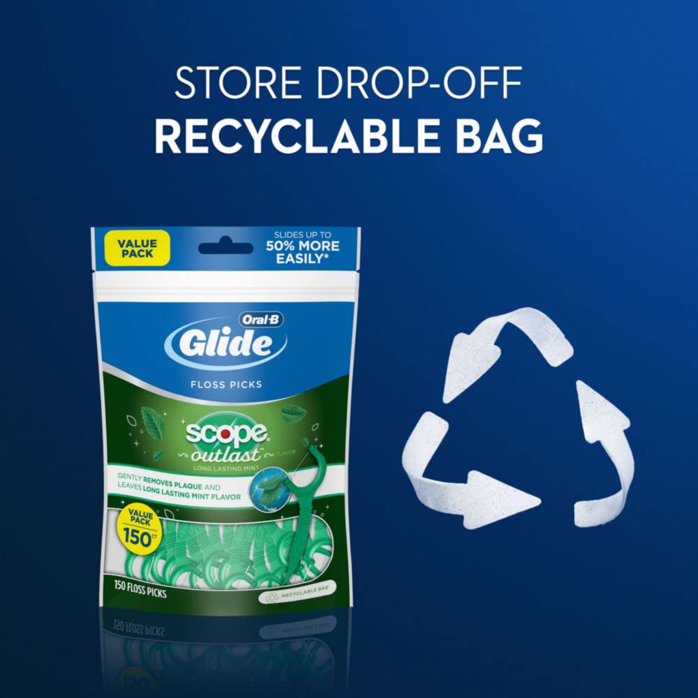 Oral-B Glide with Scope Outlast Mint Dental Floss