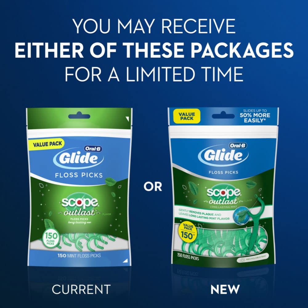 Oral-B Glide with Scope Outlast Mint Dental Floss