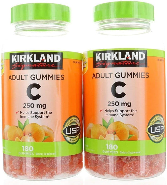 Kirkland Signature Vitamin C 250mg Adult Gummies