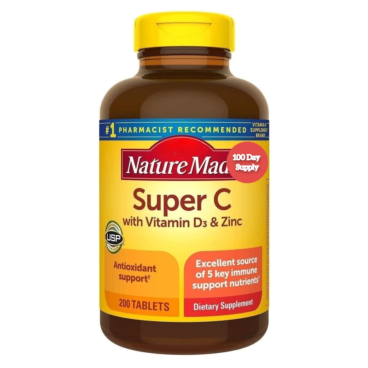 Generic Nature Vitamin C Tablets