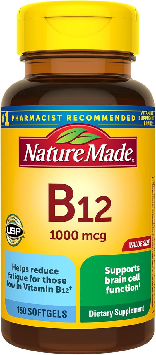 Vitamin B12 1000mcg Softgels