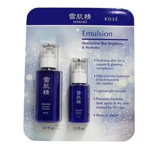 SEKKISEI Emulsion Set 4.7oz & 2.3oz