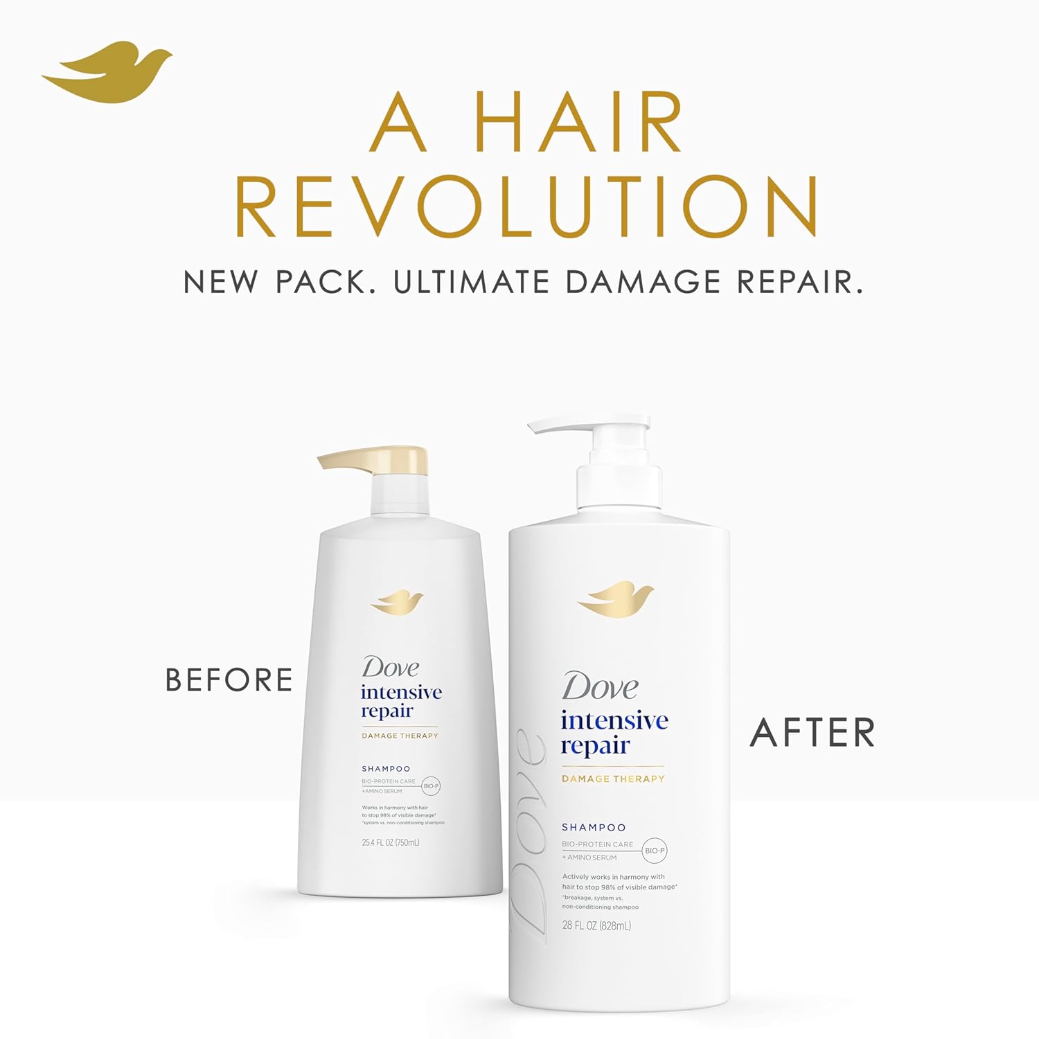 Dove Intensive Repair Shampoo for Damaged Hair