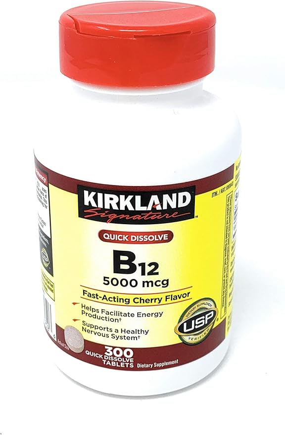 Quick Dissolve B12 5000mcg Tablets