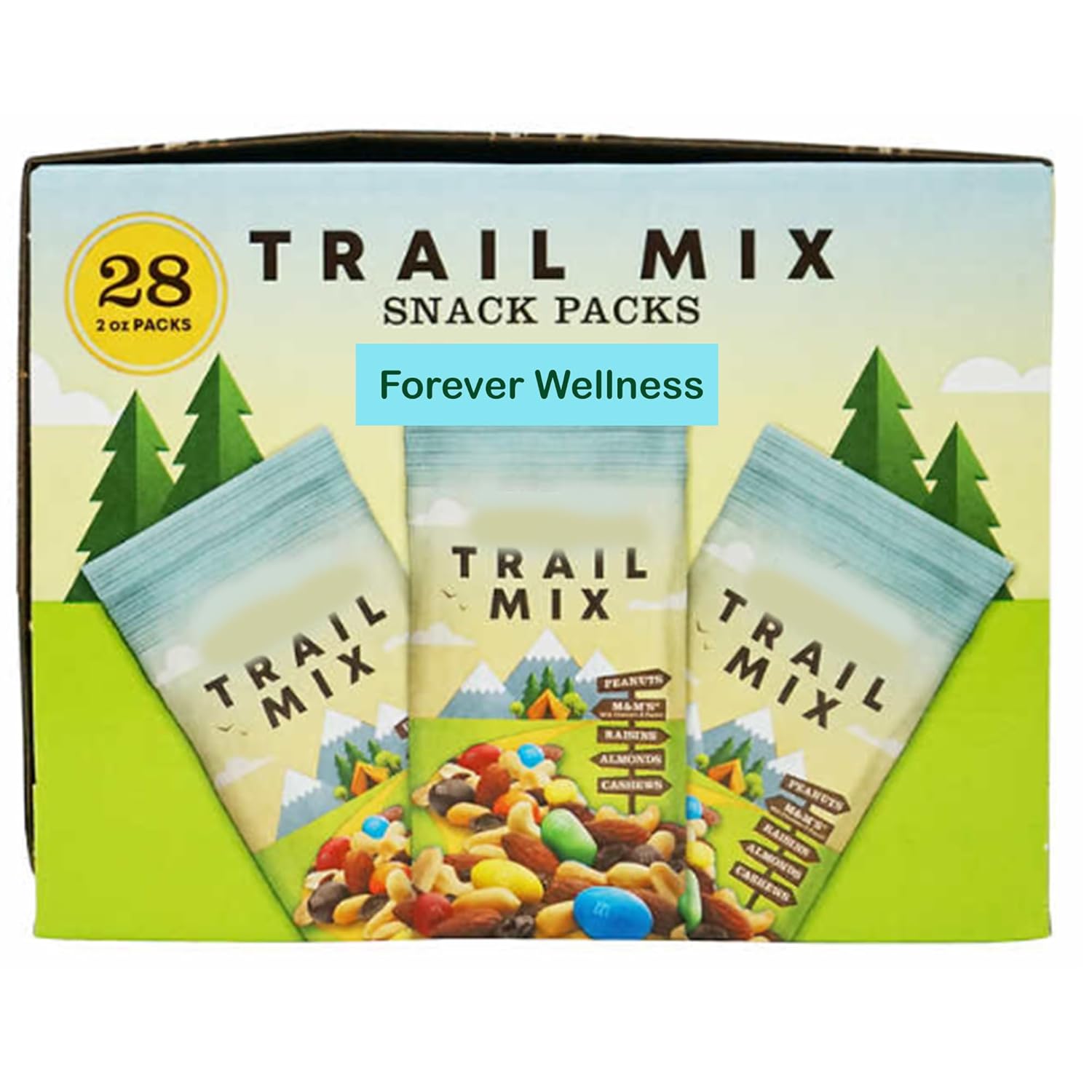 Delicious Trail Mix Snack Packs