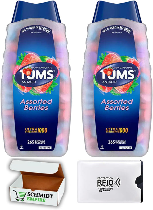 Tums Ultra Strength Heartburn Relief Chewable Antacid Tablets