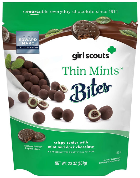 Thin Mint Chocolate Bites