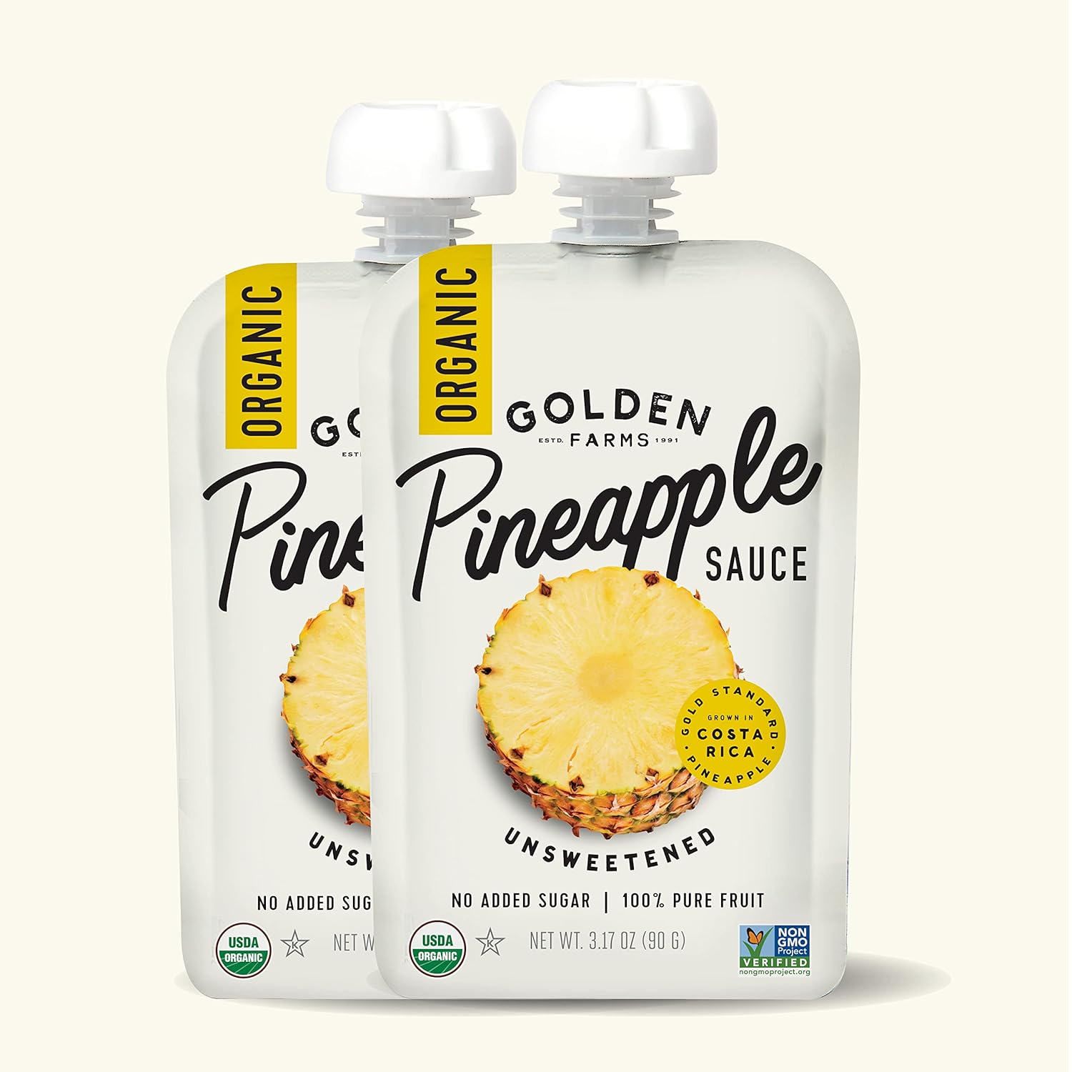 Golden Farms Organic Pineapple Puree