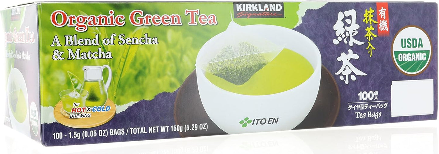 Delicious Kirkland Organic Japanese Green Tea
