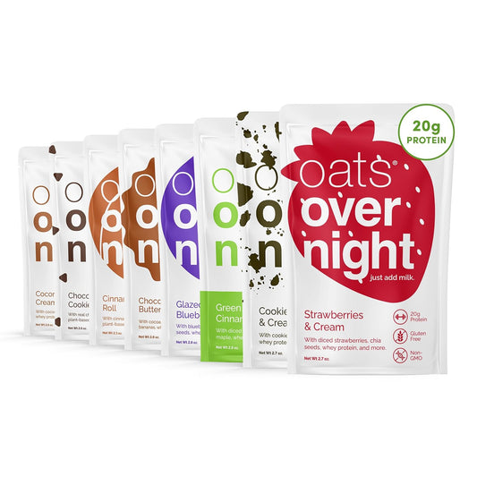 High Protein Oats Overnight
