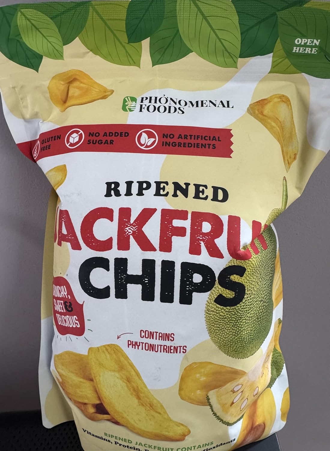 Deliciously Crunchy Ripened Jackfruit Chips Healthy Snack
