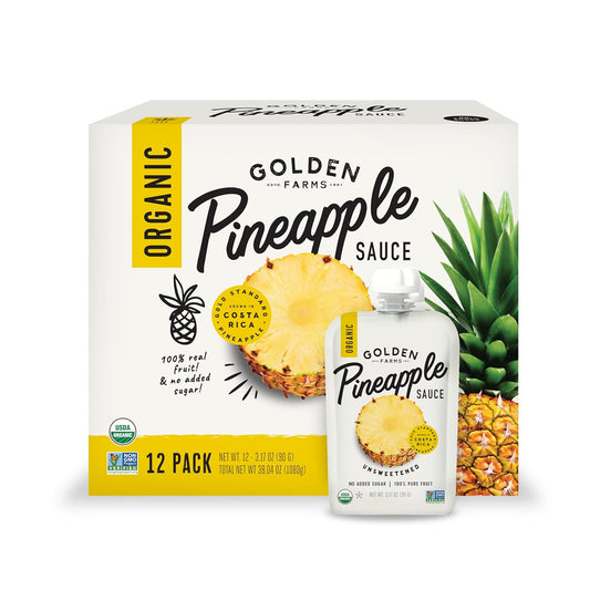 Golden Farms Organic Pineapple Puree